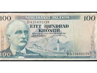 Iceland 100 Kronur 1961 Pick 44 Ref 2128