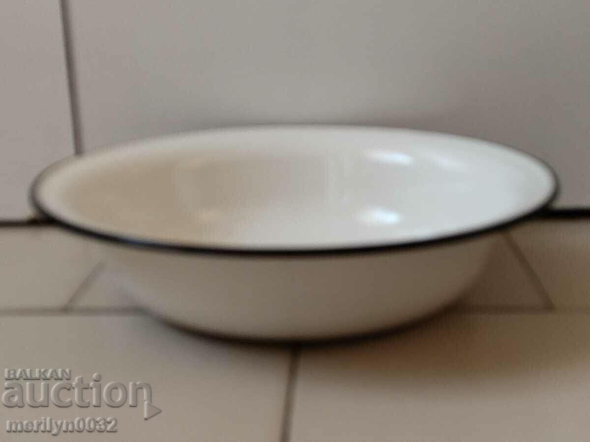 Auction Enamel bowl, enamel dish, basin, basin Auction Enamel bowl, enamel dish, basin, basin