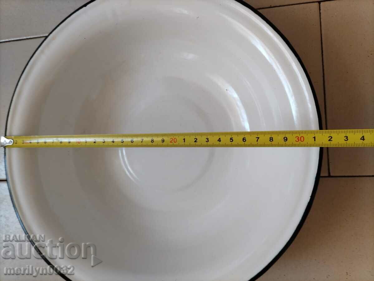 Enamel bowl, enamel dish, basin, basin - 6 Enamel bowl, enamel dish, basin, basin - 6