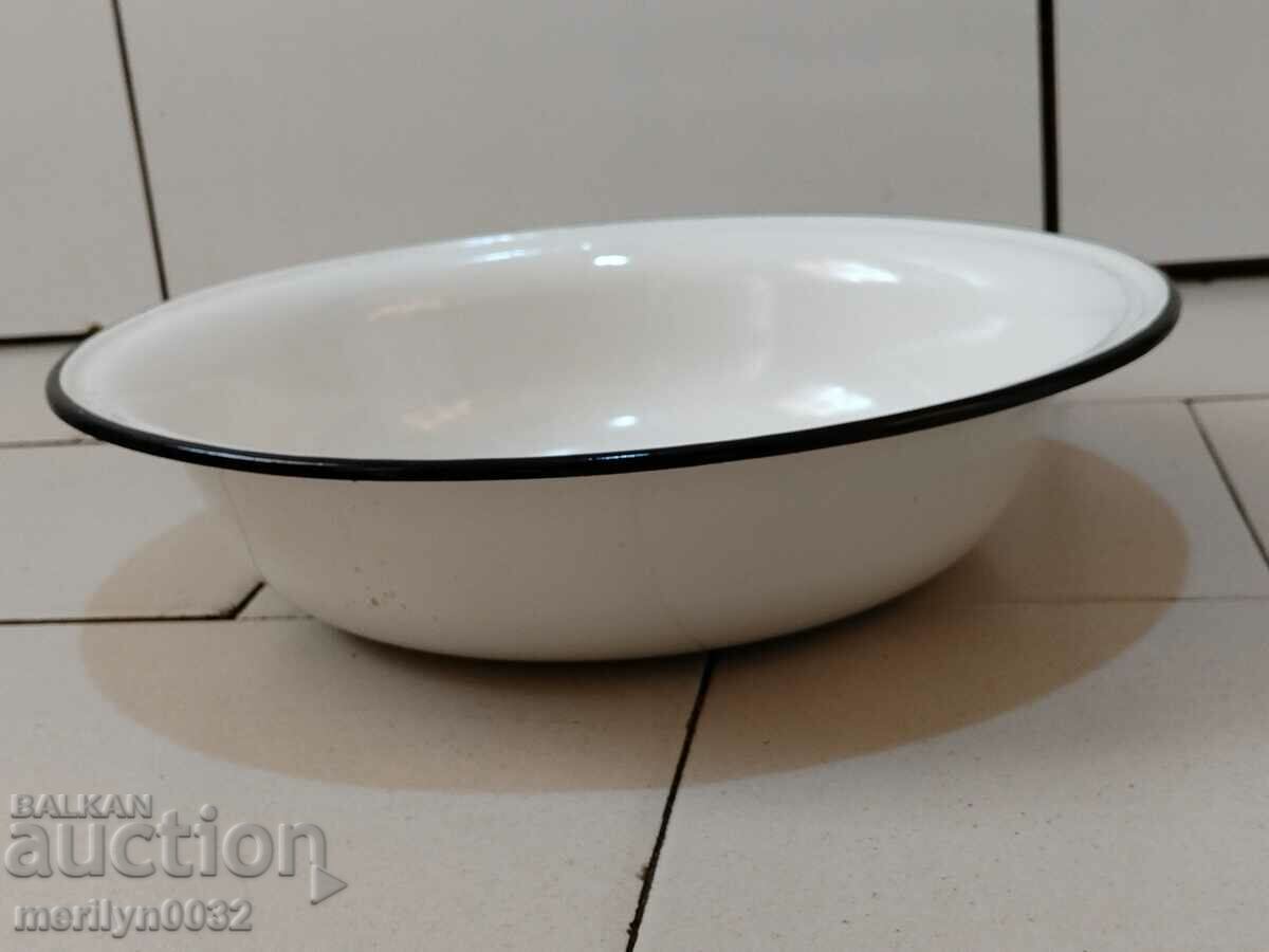 Enamel bowl, enamel dish, basin, basin - 7 Enamel bowl, enamel dish, basin, basin - 7