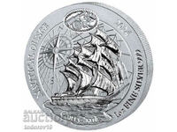 1 ουγκιά Silver Ship Kuti Sark Rwanda - 2024