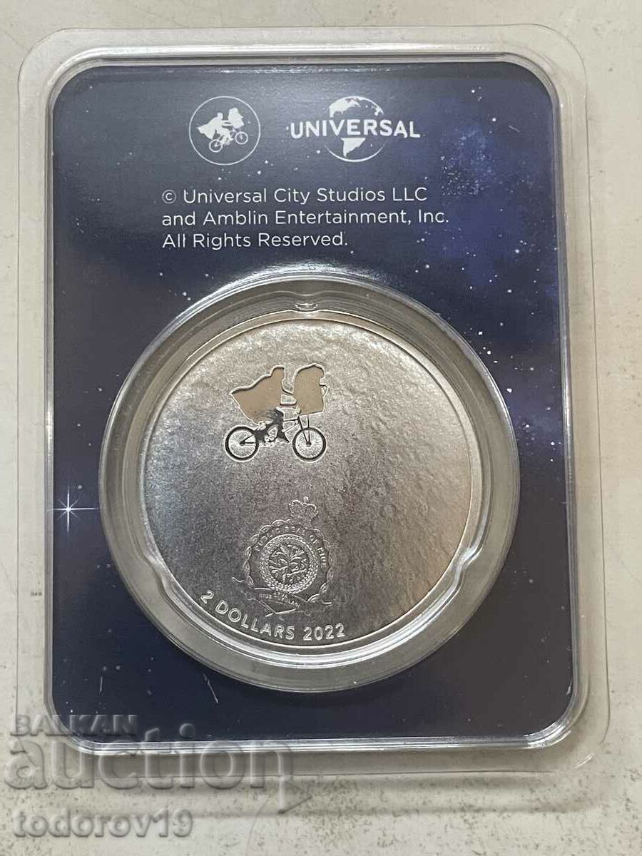 Доставка на 1 oz Сребро Извънземното 2022 - остр. Ниуе Доставка на 1 oz Сребро Извънземното 2022 - остр. Ниуе