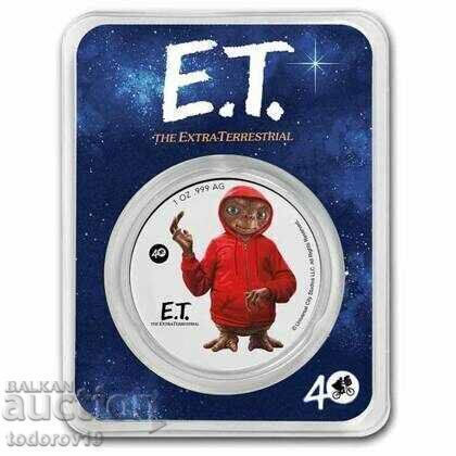 1 oz Сребро Извънземното 2022 - остр. Ниуе 1 oz Сребро Извънземното 2022 - остр. Ниуе