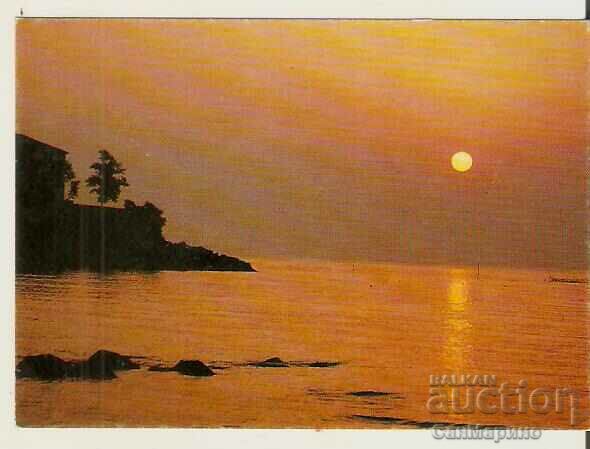 Card Bulgaria Bulgarian Black Sea View 18*