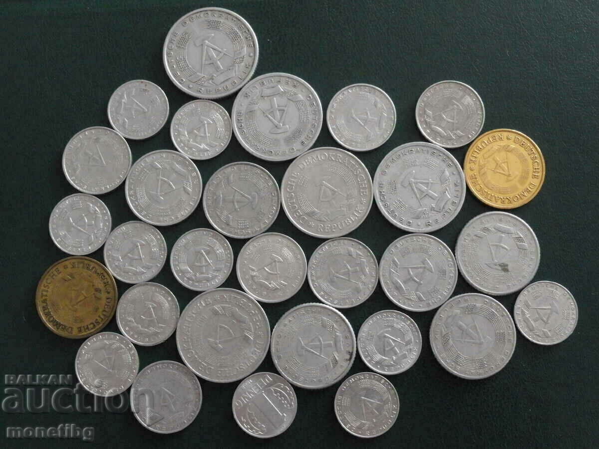 Auction Germany (GDR) - Coins (30 pieces) Auction Germany (GDR) - Coins (30 pieces)