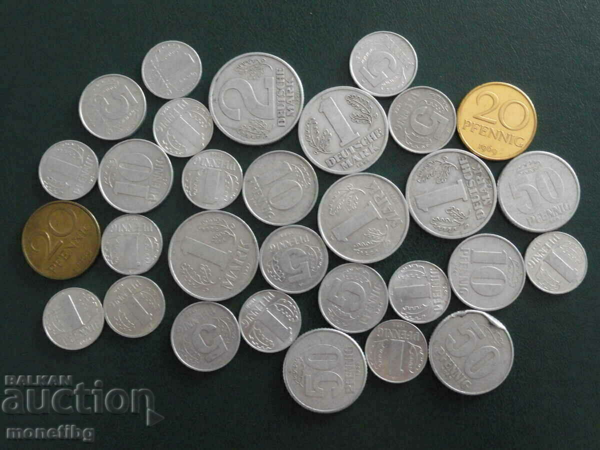 Delivery of Germany (GDR) - Coins (30 pieces) Delivery of Germany (GDR) - Coins (30 pieces)