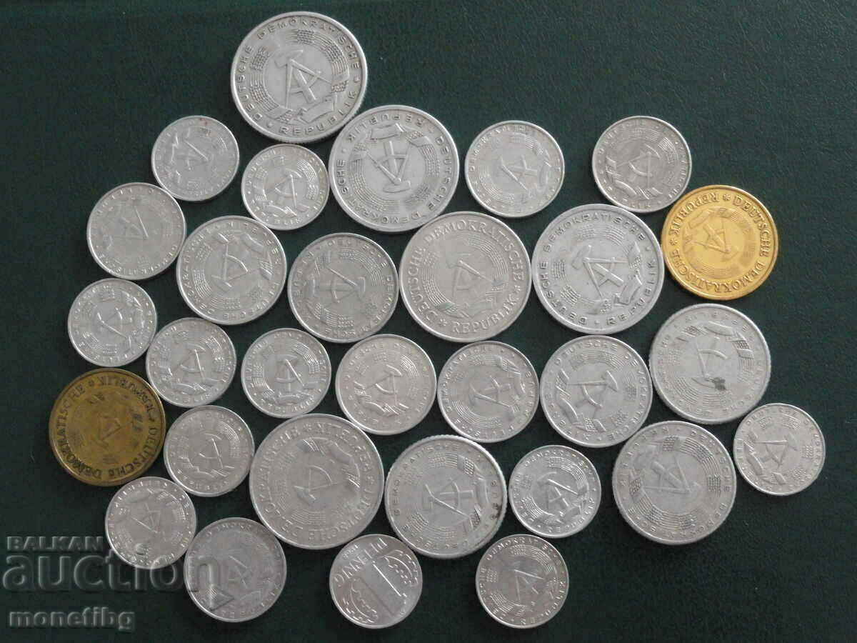Germany (GDR) - Coins (30 pieces) - 5 Germany (GDR) - Coins (30 pieces) - 5