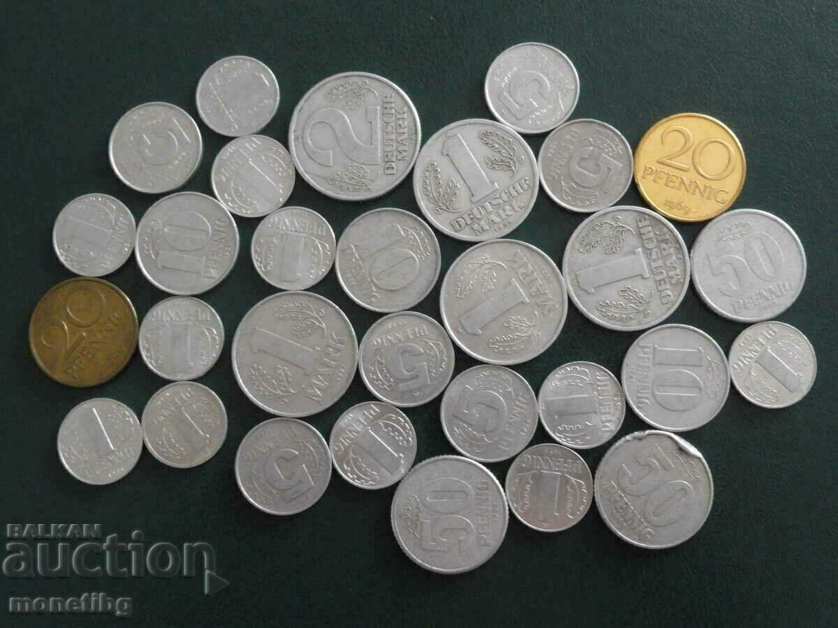 Germany (GDR) - Coins (30 pieces) - 6 Germany (GDR) - Coins (30 pieces) - 6