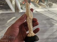 VERY OLD FIGURINE IVORY STATUETTE STATUE