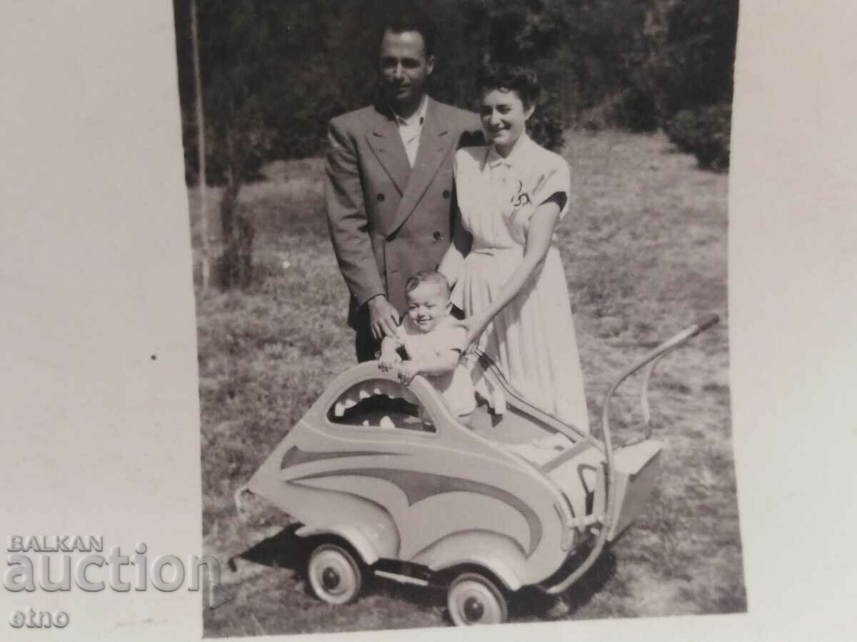 OLD PHOTO - STROLLER, BABY with price 10.00 BGN | € 5.11 OLD PHOTO - STROLLER, BABY with price 10.00 BGN | € 5.11