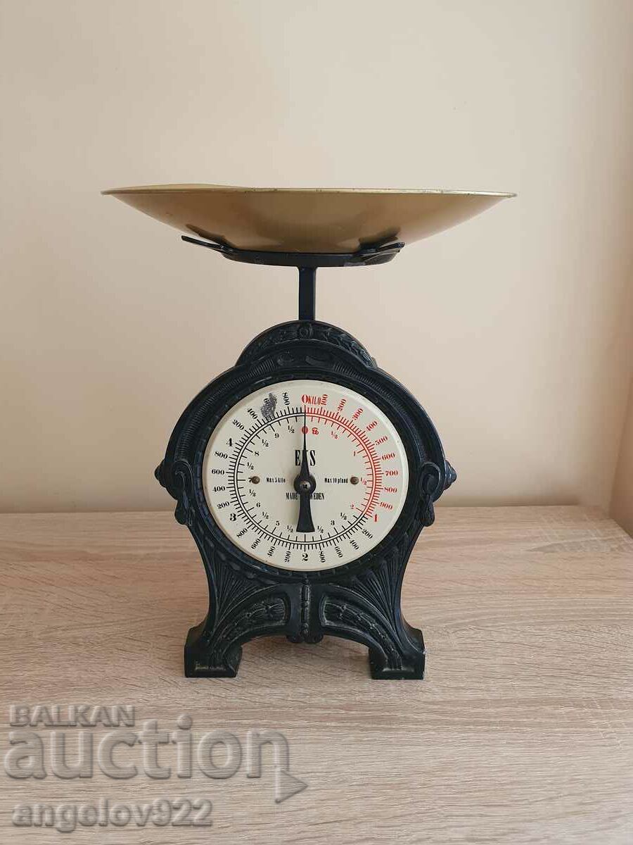 Vintage Swedish EKS metal scale