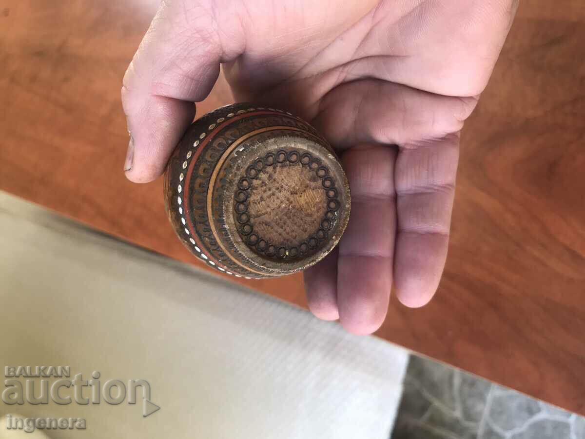 BARREL SOUVENIR WOOD PYROGRAPH DRAWING - 6