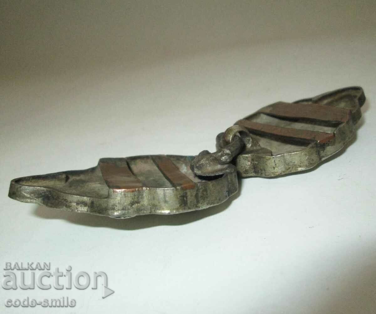 Vechi pafty autentic renascentist din argint pentru costum - 6 Vechi pafty autentic renascentist din argint pentru costum - 6