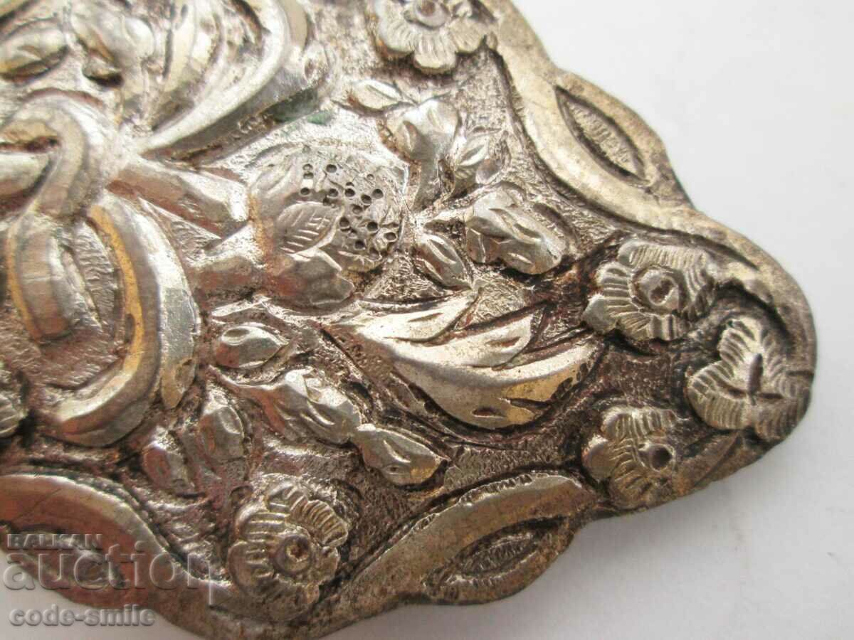 Vechi pafty autentic renascentist din argint pentru costum - 7 Vechi pafty autentic renascentist din argint pentru costum - 7