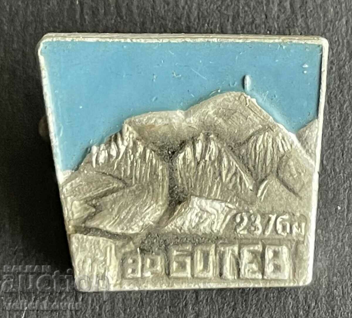 38387 Bulgaria sign Mount Botev 2376m. Stara Planina