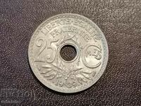 1939 25 centimes France