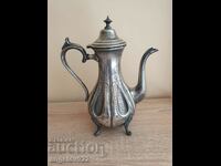 Beautiful vintage metal teapot!