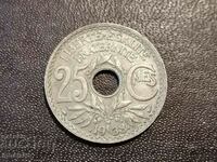 1938 25 centimes France