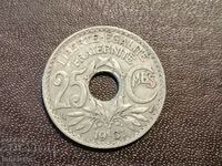 1931 25 centimes France