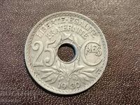 1930 25 centimes France