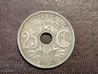 1929 25 centimes France