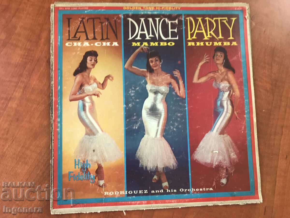 RECORD GRAMOFON -LATIN - 6