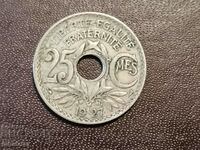 1927 25 centimes France