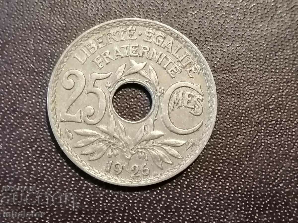 1926 25 de centi Franta