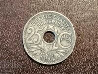 1924 25 centimes France