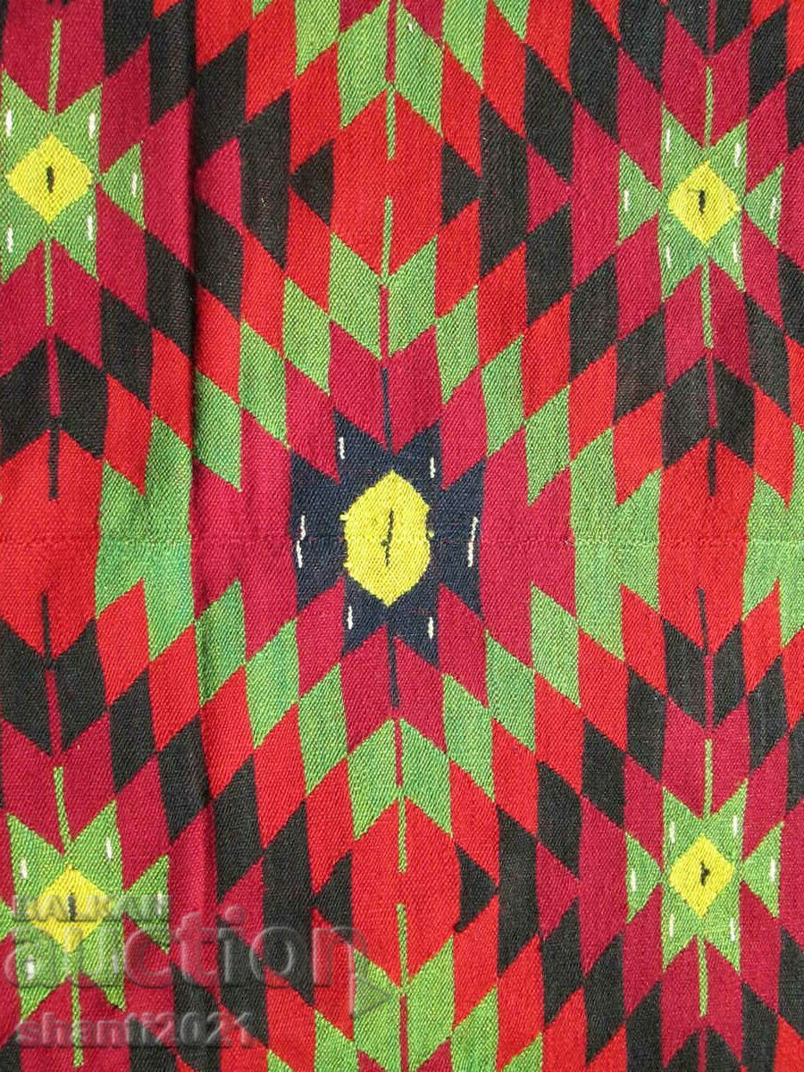 Auction  Rare 19C Teteven wool carpet, double-faced 4.20 x 2.30m.