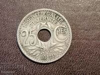 1920 25 centimes France