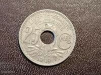 1919 25 centimes France