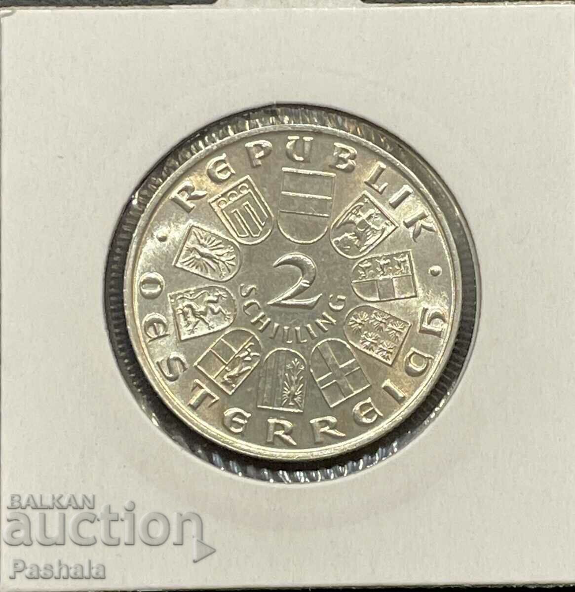 Austria 2 Shillings 1931 with price 40.00 BGN | € 20.45 Austria 2 Shillings 1931 with price 40.00 BGN | € 20.45