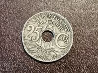 1917 25 centimes France