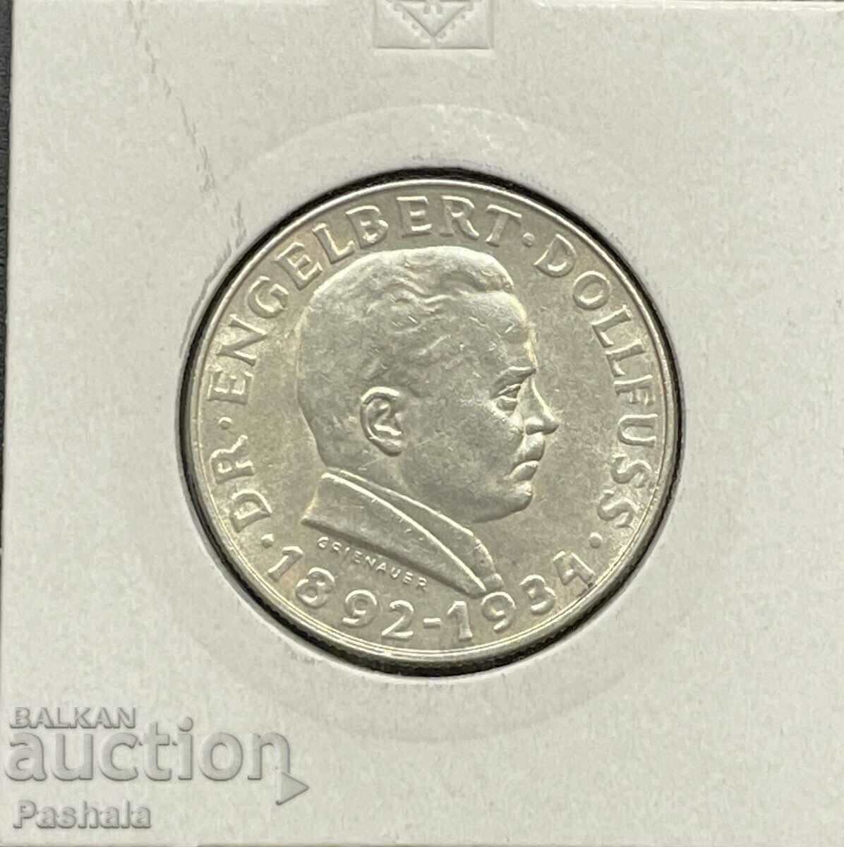 Austria 2 Shillings 1934