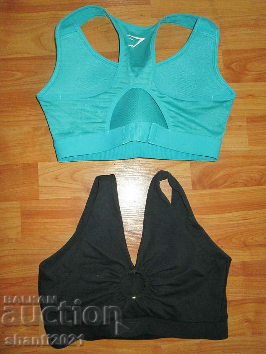 2 pieces of bustiers (sports bras) GIMSHARK size S with price 16.80 BGN | € 8.59