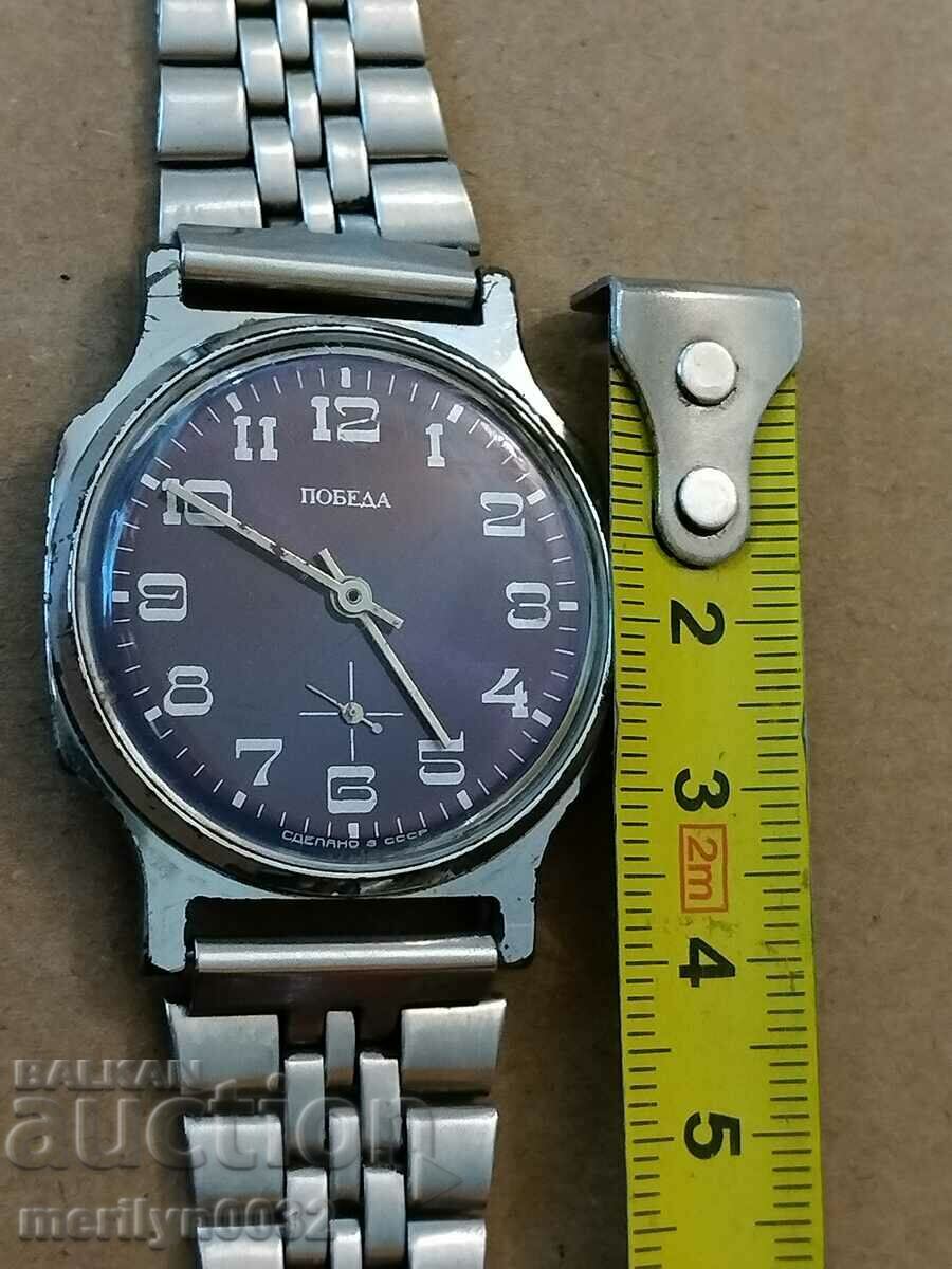 Auction Pobeda second hand watch WORKS Auction Pobeda second hand watch WORKS
