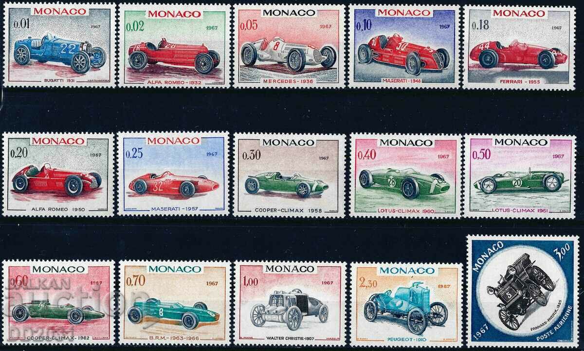 Monaco 1967 - Mașini MNH