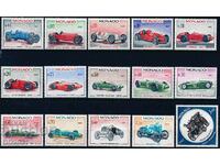 Monaco 1967 - Mașini MNH