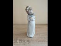 Spanish porcelain figure statuette Zaphir