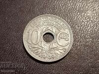 1939 10 centimes Franta