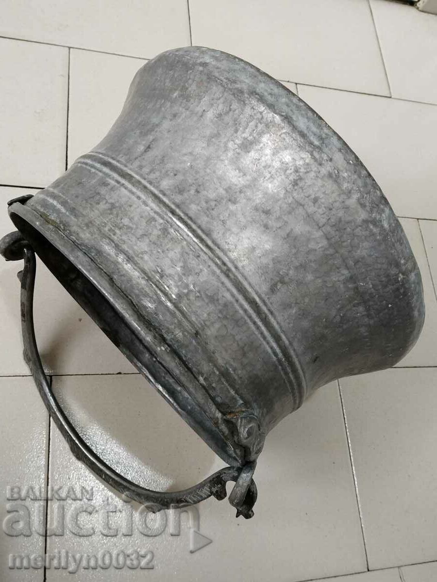 Tinned coin, cauldron, copper, copper vessel with price 92.00 BGN | € 47.04 Tinned coin, cauldron, copper, copper vessel with price 92.00 BGN | € 47.04