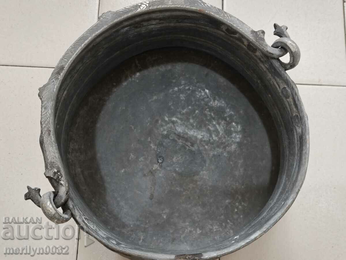 Tinned coin, cauldron, copper, copper vessel - 7 Tinned coin, cauldron, copper, copper vessel - 7