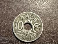 1923 10 centimes France