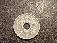 1921 10 centimes France