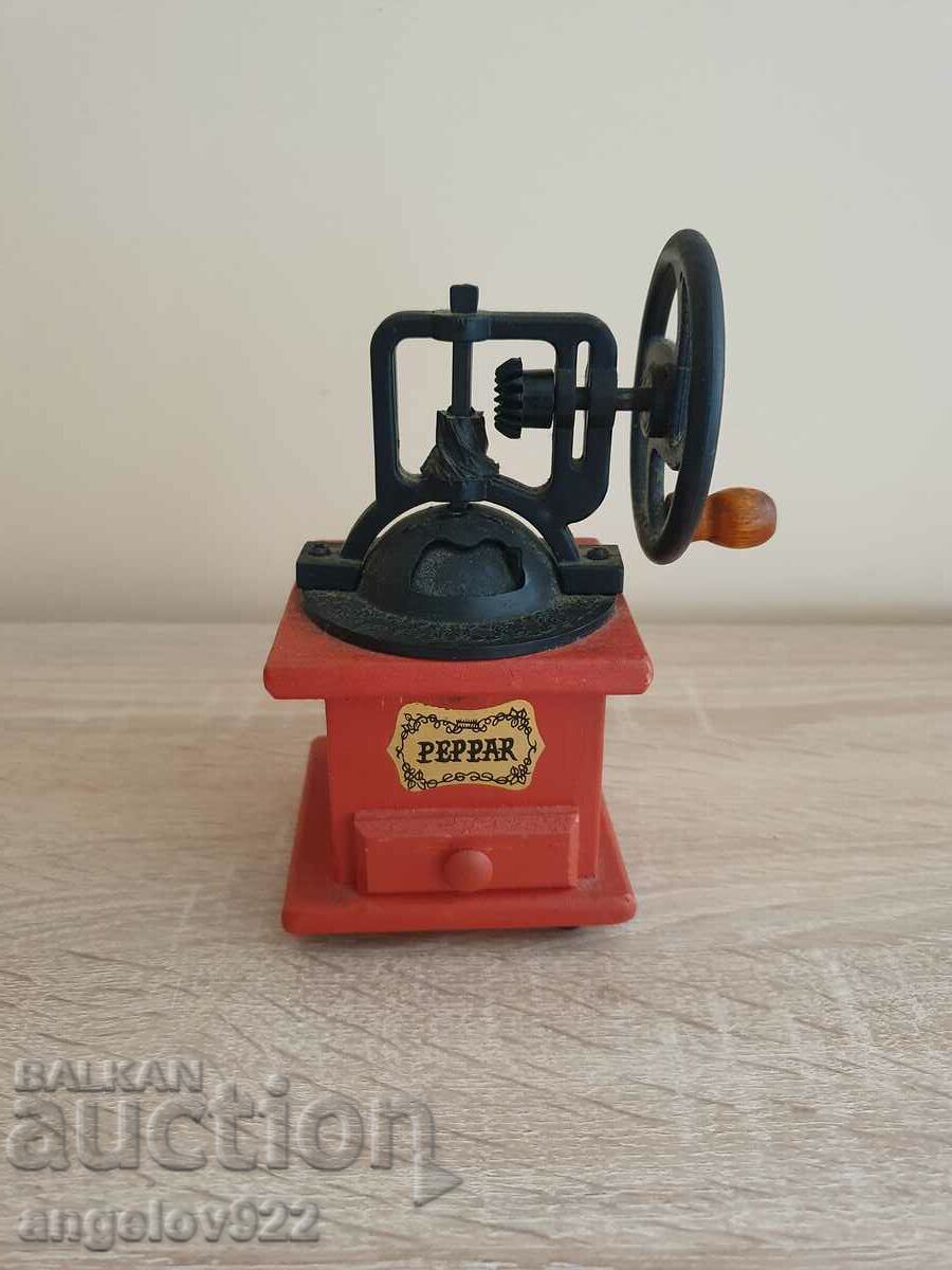 Decorative coffee grinder!