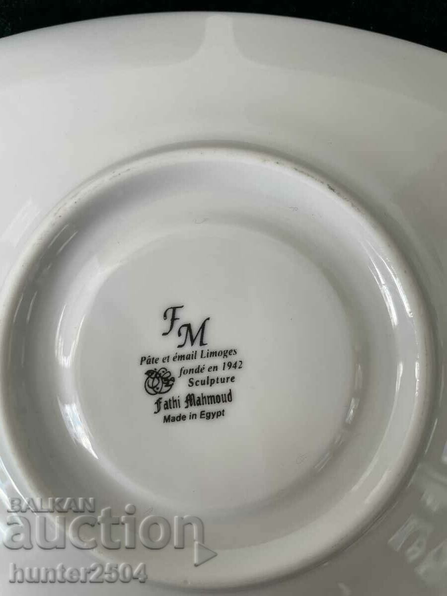 Auction Cake plates, 14/14 cm, Limoges, Egypt Auction Cake plates, 14/14 cm, Limoges, Egypt
