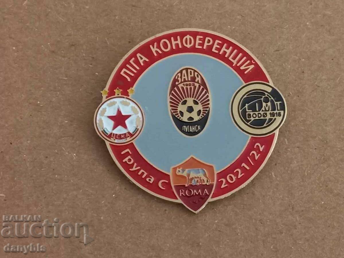 Insigna Fotbal - CSKA - Liga Conferințelor 2021-22