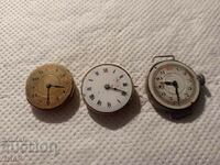 Clock mechanisms 3 pcs