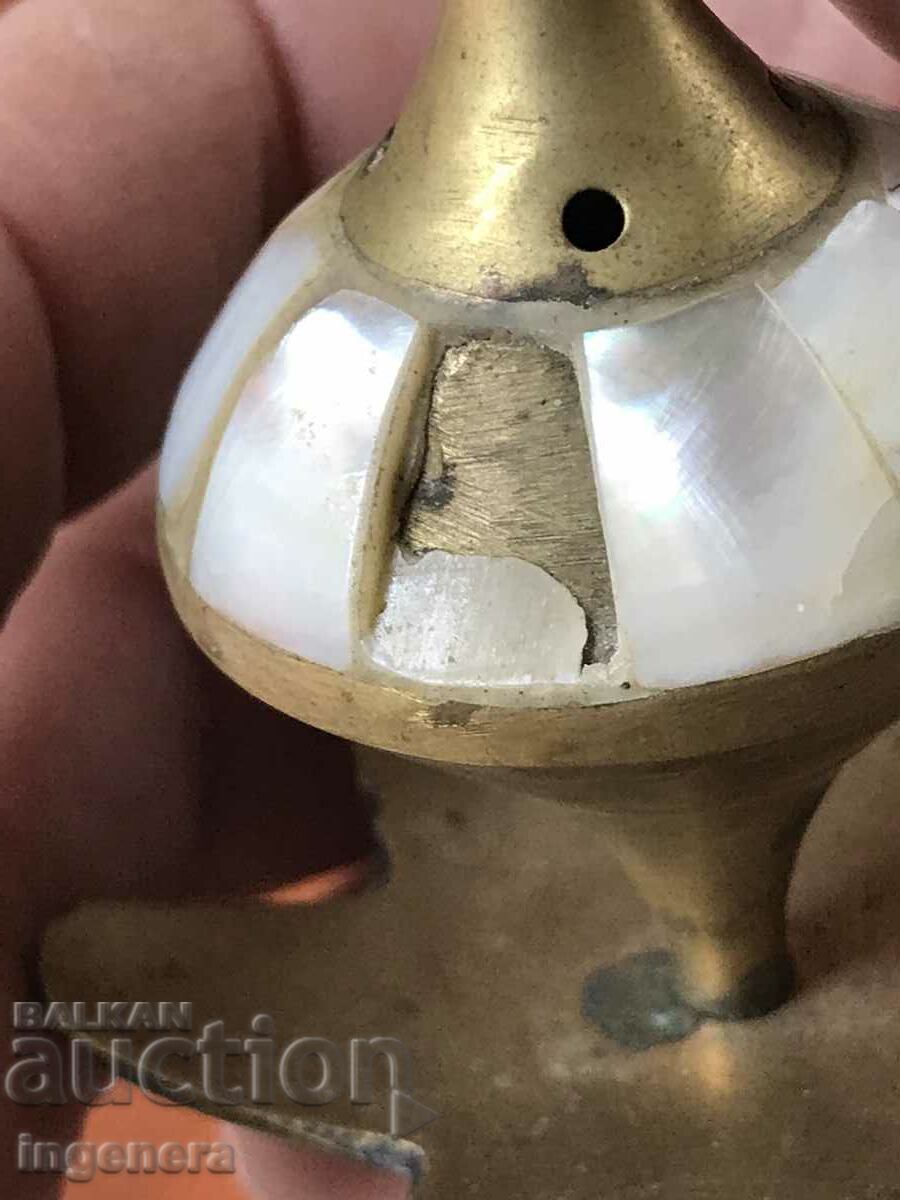 Auction BRONZE FIGURE PEARL CANDILLO INCENSE Auction BRONZE FIGURE PEARL CANDILLO INCENSE